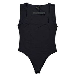 HOUSE OF HARLOW 1960 Bodysuit Essential All Day Contour Black NWT Size Medium